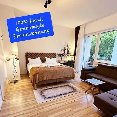 Duplex Apartment Ullstein- 4 Bedrooms, 2 Bathrooms, Living Room, 2 Parking Spaces, Boxspringbeds, Family & Business Apartment! Berlin Exterior photo